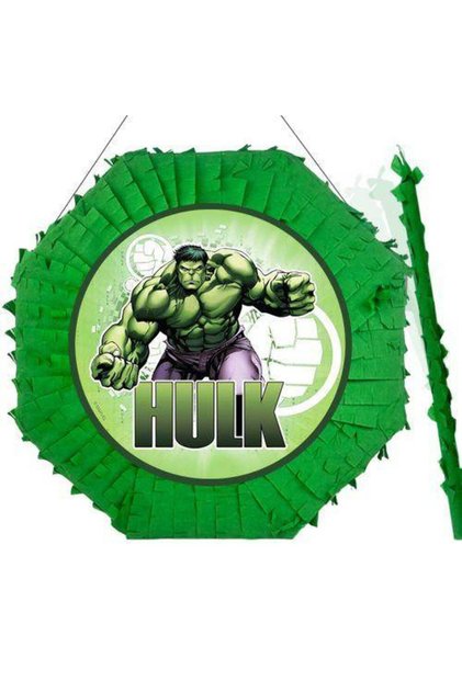 Hulk Pinyata 42 Cm + Sopası