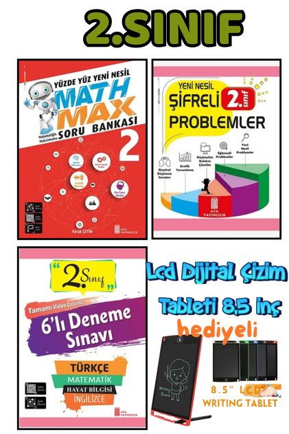 Ata 2.sınıf Yeni Nesil Problemler 6 Lı Deneme