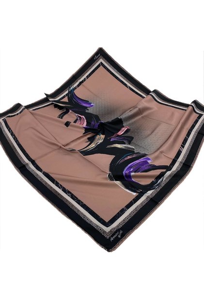 Sport 2022 Season 90x90 Twill (tivil) Scarf Suitable Scarf Models Hijab Nağme 2018p-07