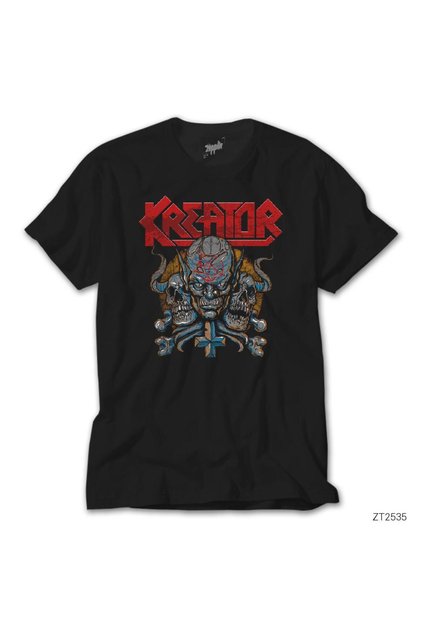 Crna majica Kreator Devils