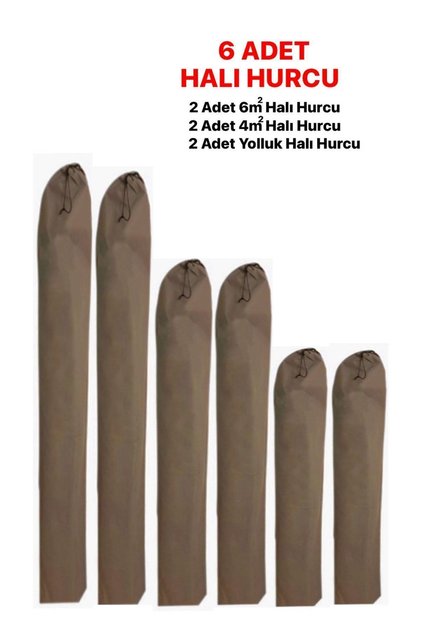 6 Pieces Carpet Cleaner, Carpet Cover, Carpet Packaging, Carpet Bag