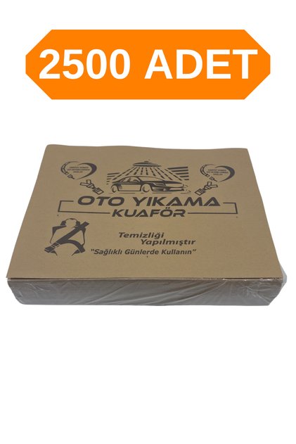 Oto Kağıt Paspas Kraft, Dayanıklı Oto Yıkama Kağıt Paspas Oto Yıkamalar için 2500 Adet
