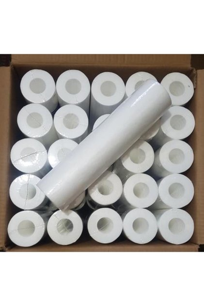 Su Arıtma Cihazı Filtresi 5 Mikron Sediment Spun Filtre 25 Adet
