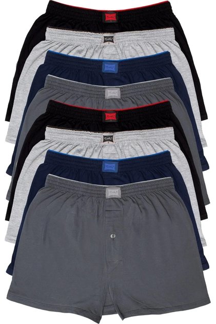 Tutku 4-Piece Deal Product! Men's Combed Cotton Towel Waist Boxers Mixed Color