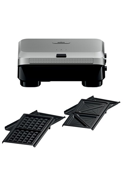 Braun SnackMaker 5 Çift Taraflı Sandviç ve Waffle Makinesi