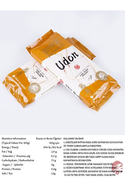 XUSHI GIDA Udon Eriştesi ( Udon Noodle) - 500g - Fiyatı, Yorumları