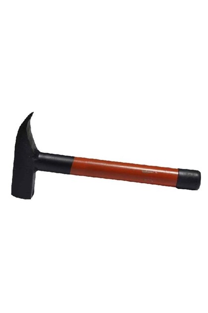 Metal Saplı Çekiç 1000 Gr. Kırmızı Eğri Uçlu