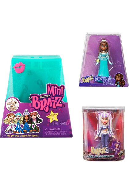 Bratz MGAE BRATZ IDS505327-505324 MINIS Bratz Minis Seri 3 bebek