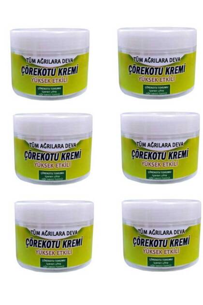 Kişisel ECZA Çörekotu Kremi Vücut Ağrılar İçin 100 ML x 6 Adet
