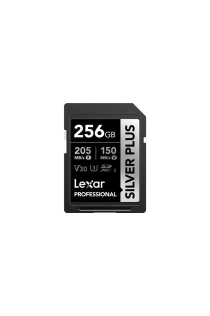 256GB Lexar LSDSIPL256G-BNNNG Professıonal Sılver Plus Sdxc Uhs-I Cards Up To 205MB/S Read 150MB/S W