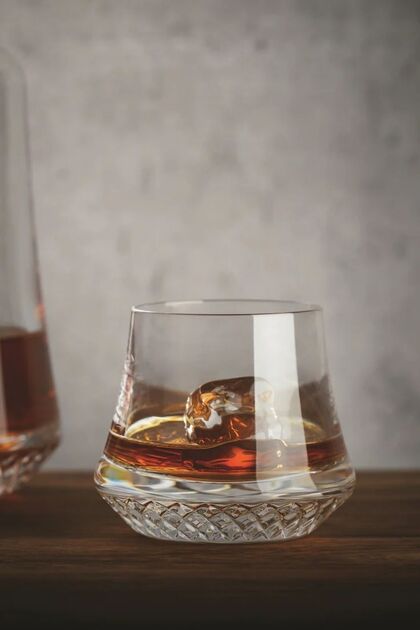 Pack of 2 Paris Series Crystal Whiskey Glass 370Cc (Special Series)