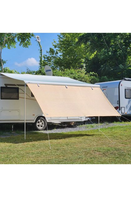 Caravan 290cm Caravan Awning Front Extension Canopy Curtain