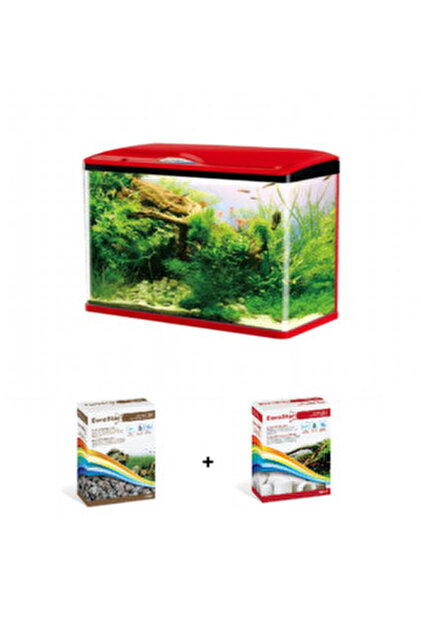 Sobo Komple Akvaryum 39 x 19 x 44 cm Kırmızı - Fiyatı, Yorumları