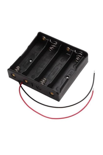18650 Pil Yatağı 4LÜ Lityum Ion Pil Yuvası SERİ (14.8V)