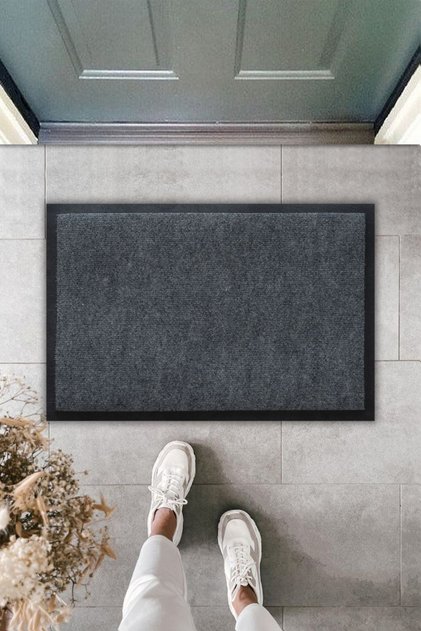 Modern Gray Dehumidifier, Dust Catcher Mat, Outdoor Door Front Mat 45X70Cm