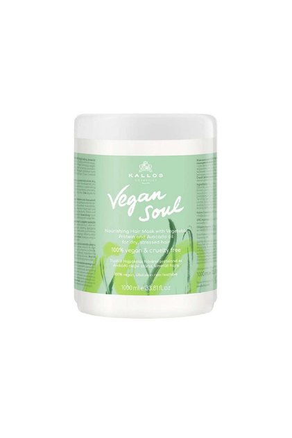 Vegan Soul 1000ml Hair Mask for Dry and Damaged Hair 592133