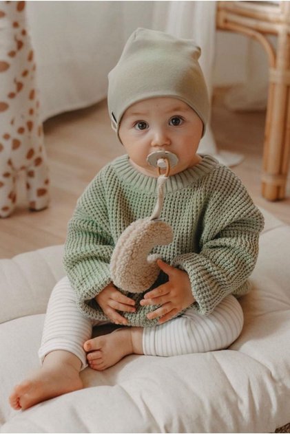 Baby Kids Crew Neck Oversize Knitwear Sweater 6 Months-5 Years