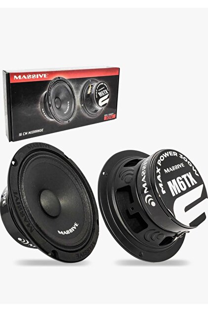 Soundmax Massive Ms-m6 16 Cm Midrange 300watt 100rms Iki Adet