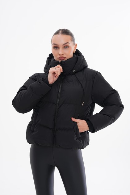 Women's Hood Detailed Padded Puffer Jacket 245323 -