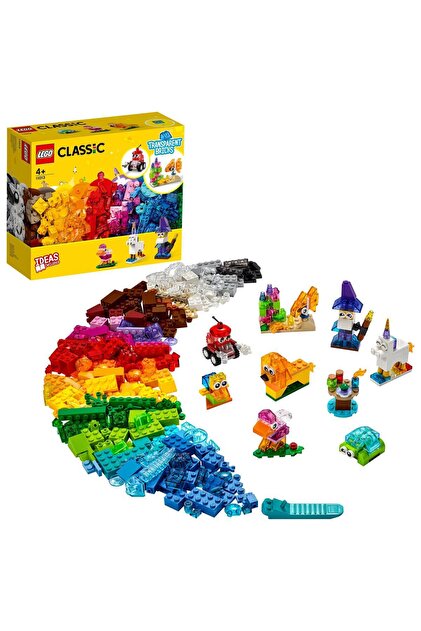 Lego Classic 11013 500 Parça Yaratıcı Şeffaf Yapım Parçaları