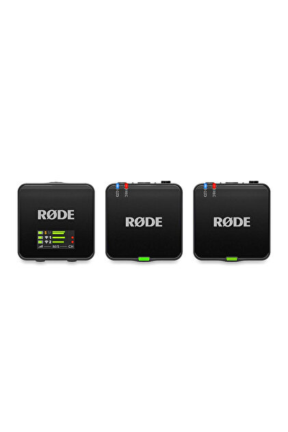 Rode Wireless Go (GEN 3) - Yeni Nesil, 2 Kişilik Kablosuz Yaka