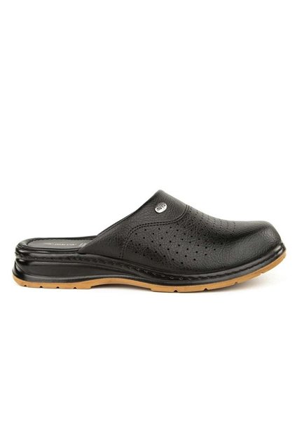 Slippers 31020-3652 Black/Mustard