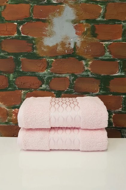 Elissa towel 2 pieces - powder