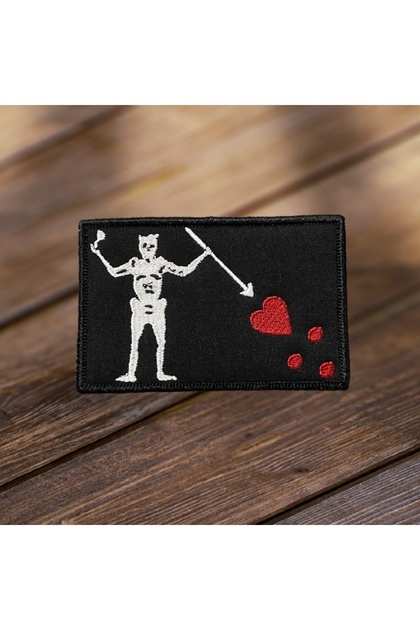 Ex Patch Blackbeard Fog V1 Taktikal Patch Peç Arma 9 X 6 Cm