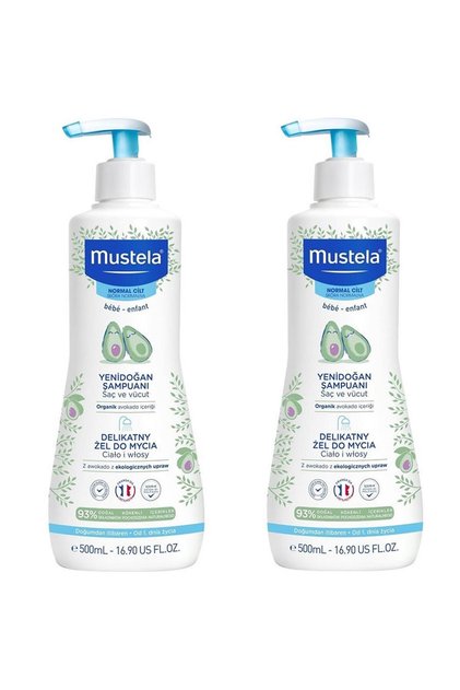 Gentle Cleansing Gel Yenidoğan Saç Ve Vücut Şampuanı 500 ml 2 ADET