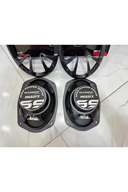 Massive Ms-m692fx Özel Seri Çifti 600w-240w Rms Tanesi Oval Oto