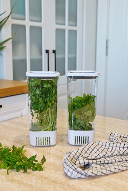Evle Yeşillik Saklama Kabı 2'li Eko Set 1,7 Litre - Fiyatı, Yorumları