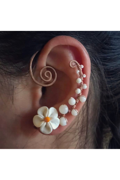 Ear Wrap Copper Wire Wrap Earrings