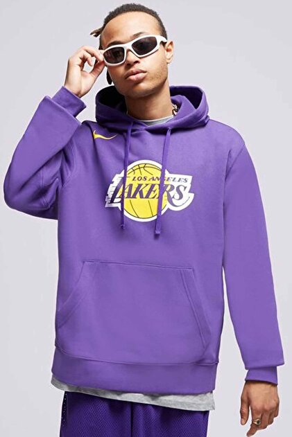 Nike Los Angeles Lakers NBA Erkek Basketbol Sweatshirt DX9997