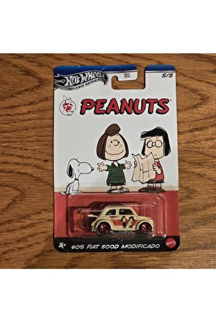 Hot Wheels Silver Series 2025 - Snoopy / Peanuts - Modèle 1/64 Neuf - Nouveauté Collection