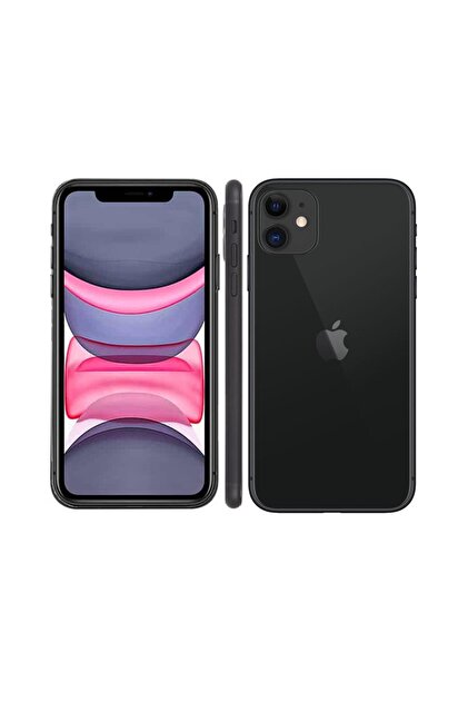 Apple Yenilenmiş iPhone 11 64 GB Siyah Cep Telefonu (12 Ay