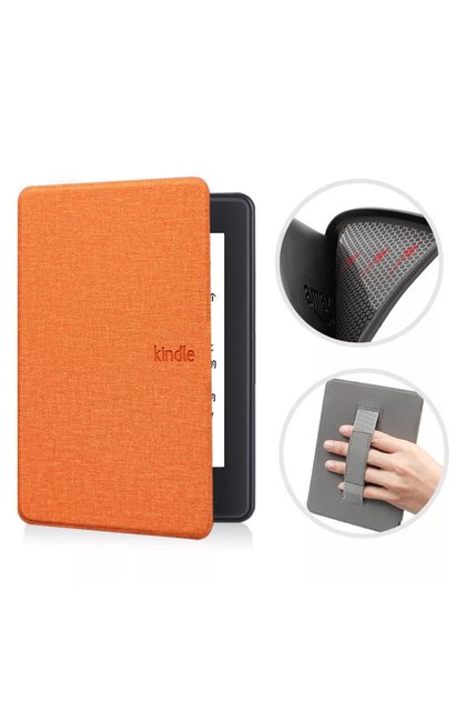 Kindle 12.nesil 7" Paperwhite E Kitap Okuyucu Kılıfı Turuncu