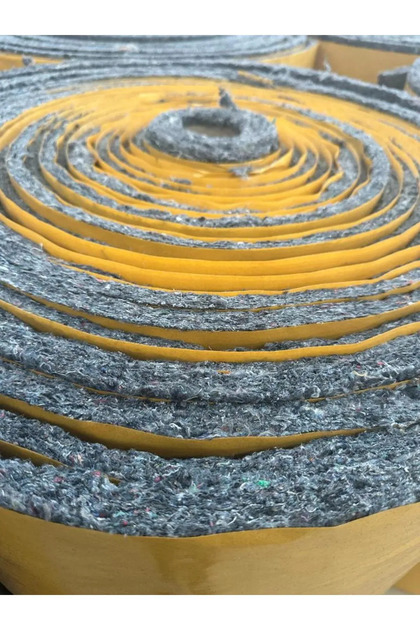 Karavan Ve Yat Yalıtım Keçesi - Yapışkanlı- 10mm 500cmx100cm