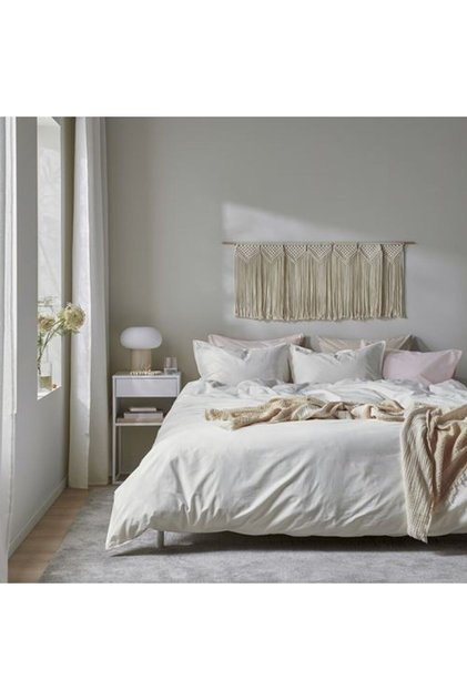 Angslilja Double White Duvet Cover Set - 240X220/50X60 cm