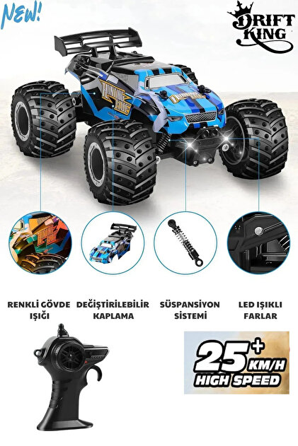 LRS STORE Süper Hızlı 25 Km Hız Yapabilen Arazi Aracı Uzaktan