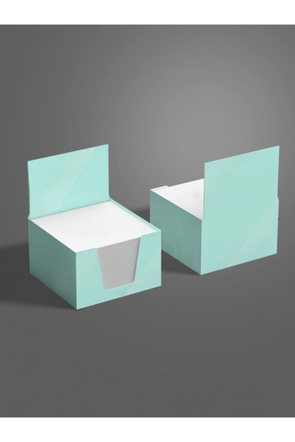 5Pcs Green Box, Block Notes, Anotka Papers and 8X8 Block Note Books