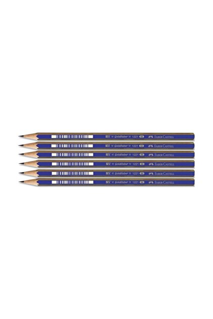 1221 Graduated Art Pen 6b Pack of 6