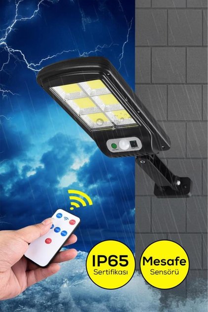 Suya Dayanıklı Ve Güneş Enerjili LED Lamba