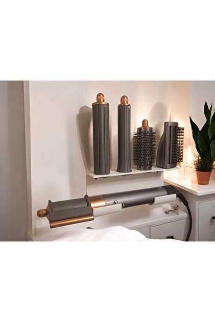 Airwrap Uyumlu Düzenleyici Stand, Saç Şekillendirici Organizer Standı, Duvara Monte