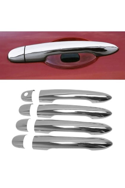 Renault Clio 3 HB Krom Kapı Kolu 4 Kapı 2005-2012 Arası P.çelik
