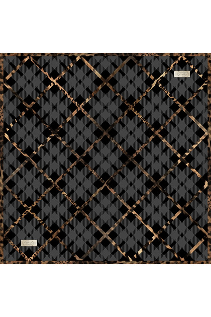 2056-02-90X90 Model Fall Scarf