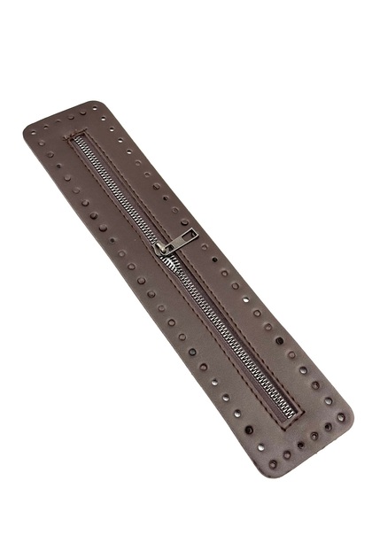 Brown Sewable Zipper