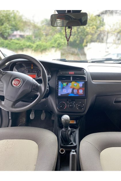 Fiat Linea 9" Uyumlu Android Multi?medya Gerçek 4/64 Kablosuz Carplay Geri Görüş Kamerali