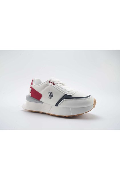 U.S. POLO ASSN. WOMEN ELOM SHOES WHITE