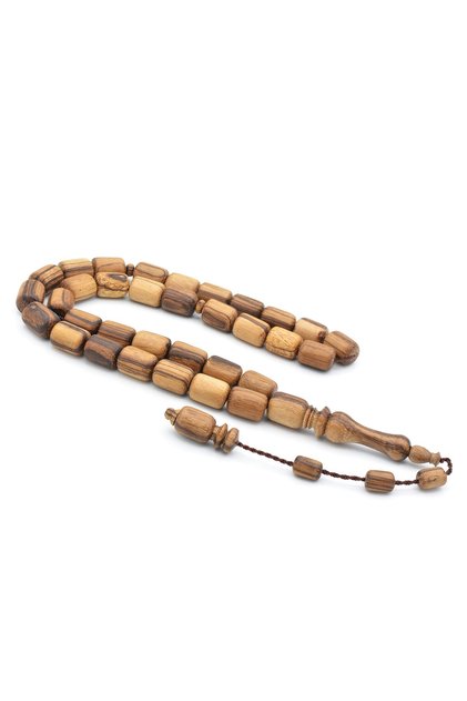 Capsule Cut Giant Size Fragrant Oud Tree Rosary with Master Work System
