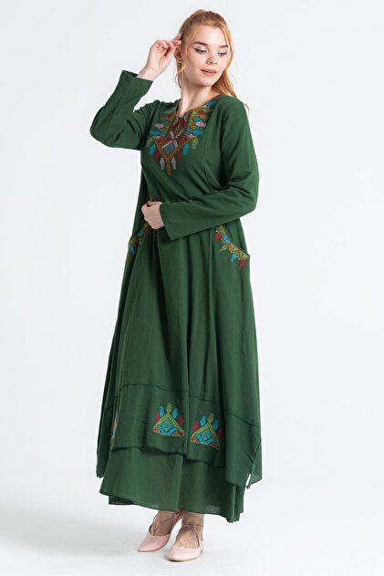 zara one shoulder dress green Vintage 1970s YSL Silk Ruffle Mini Dress main image 0